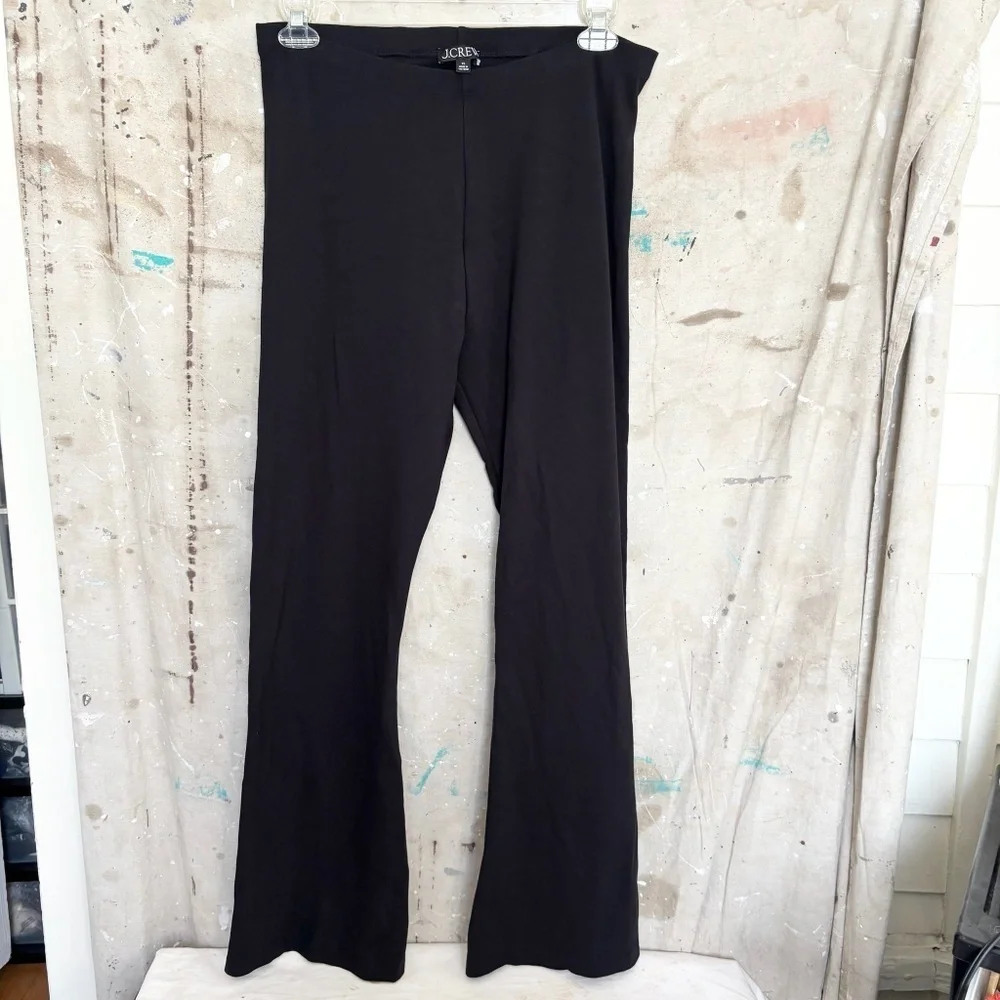 J Crew Slim-Flare Pant in Stretch Ponte